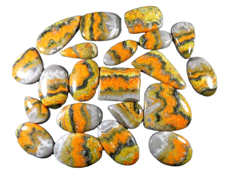 Natural Bumble Bee jasper Cabochon (Natural)