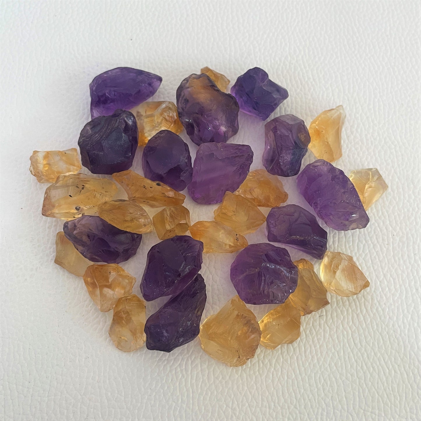 Natural Amethyst & Citrine Rough (Natural)