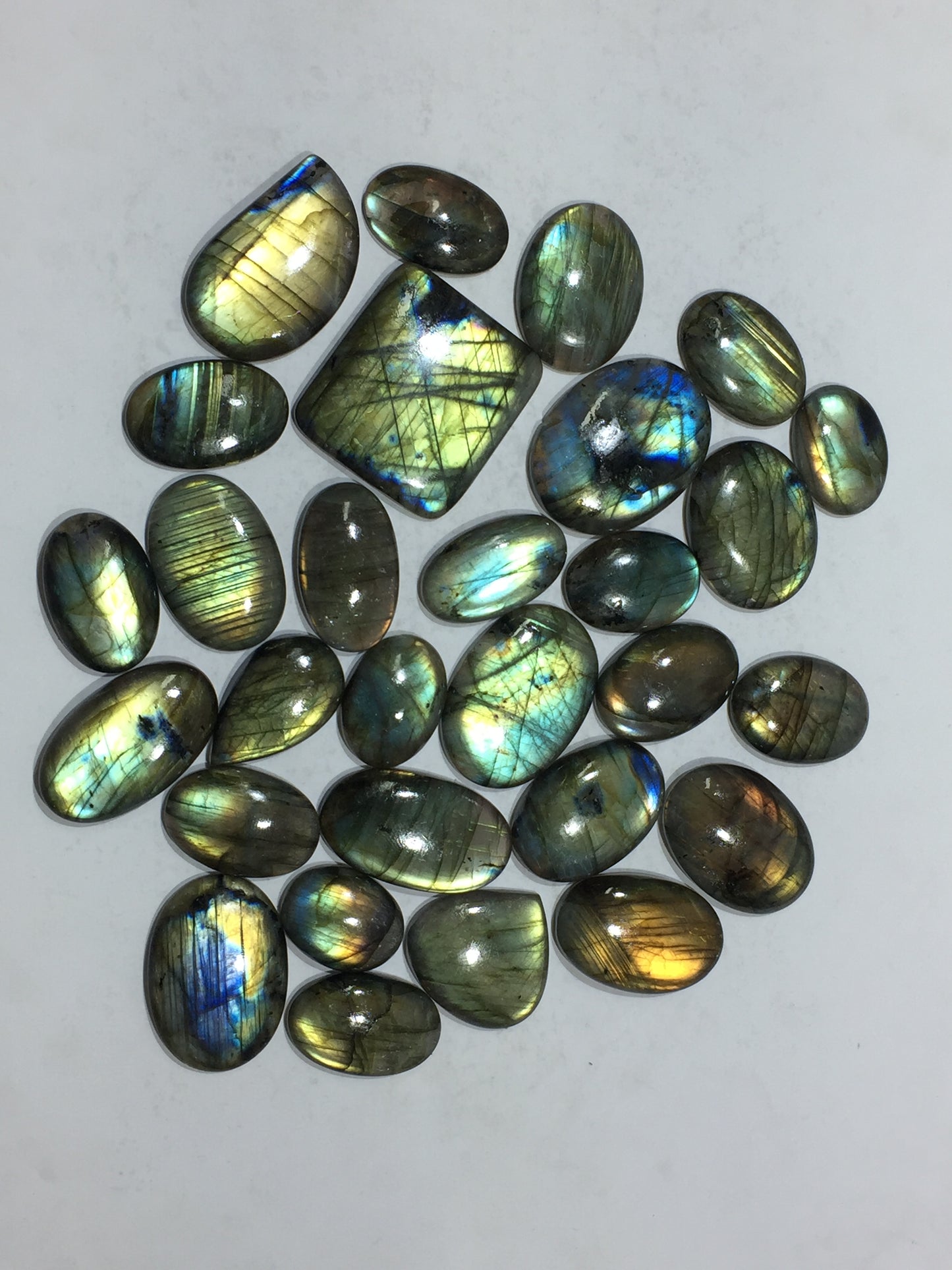 Natural Multi Labradorite Cabochon (Natural)