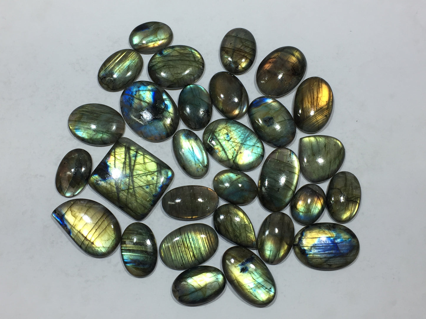 Natural Multi Labradorite Cabochon (Natural)