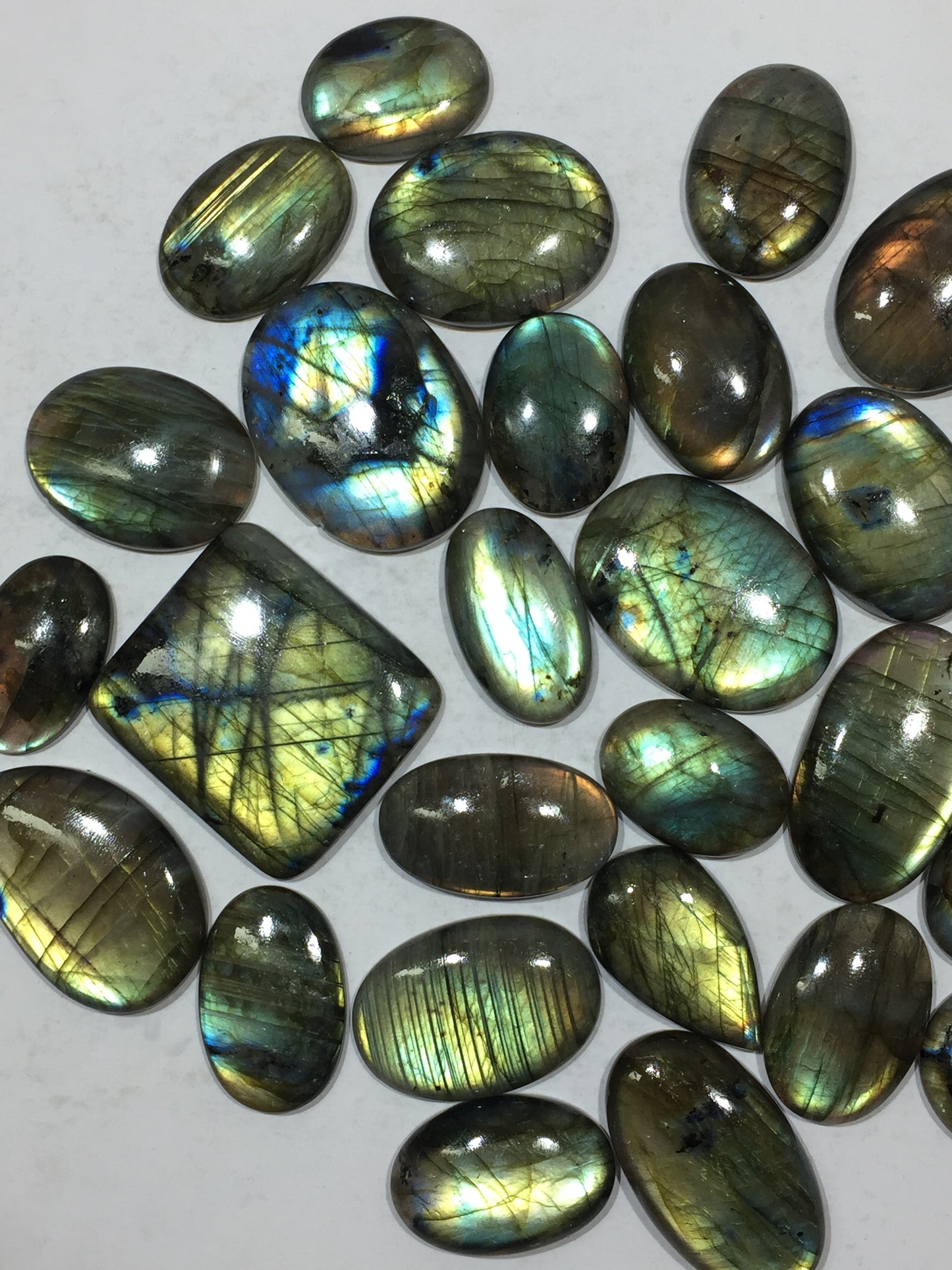 Natural Multi Labradorite Cabochon (Natural)