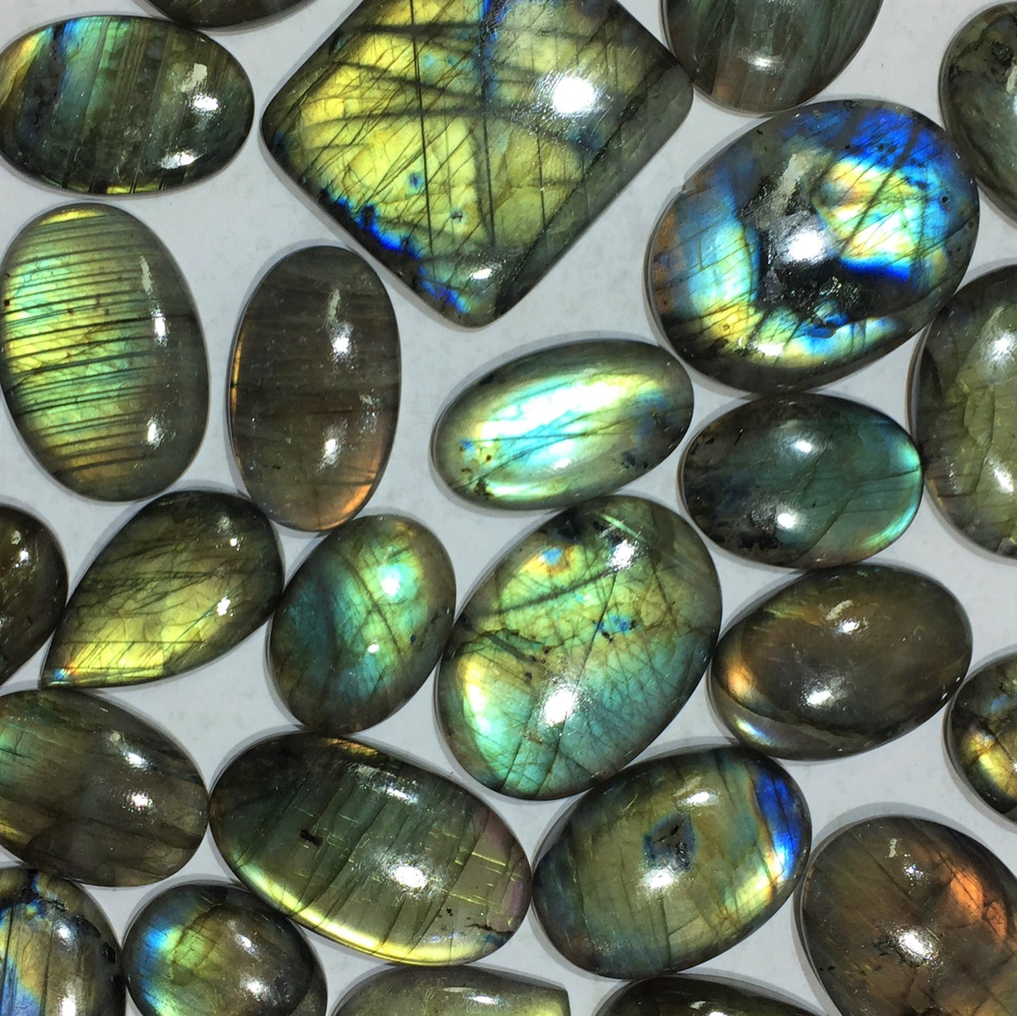 Natural Multi Labradorite Cabochon (Natural)