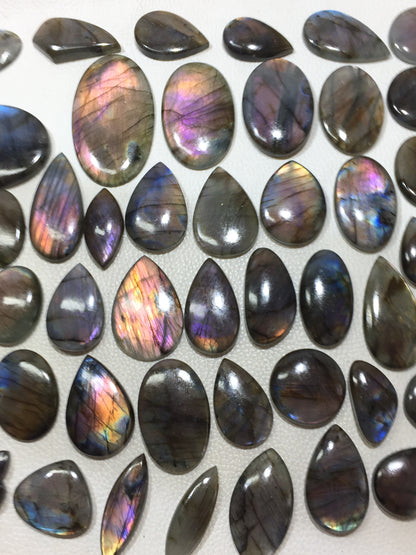 Natural Purple Labradorite Cabochon (Natural)