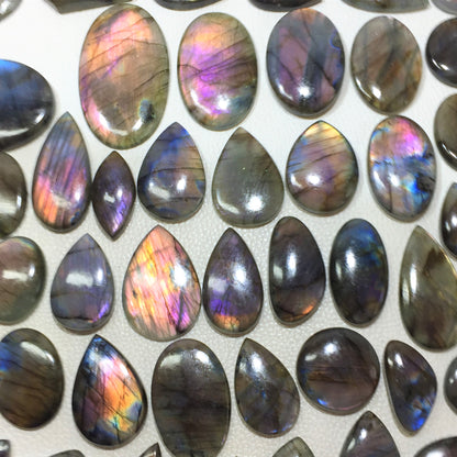 Natural Purple Labradorite Cabochon (Natural)