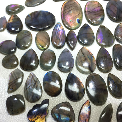 Natural Purple Labradorite Cabochon (Natural)