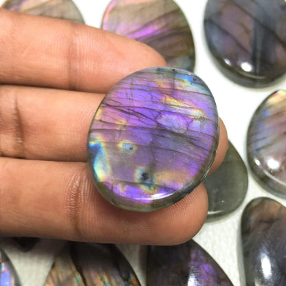 Natural Purple Labradorite Cabochon (Natural)