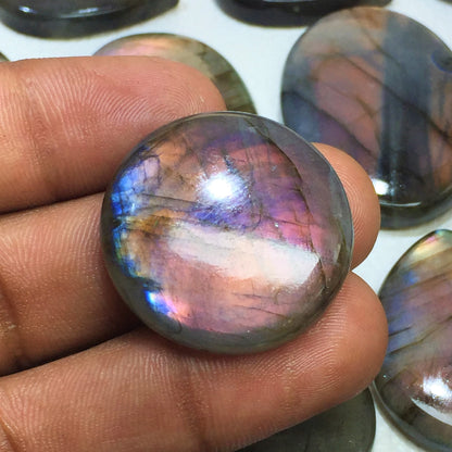 Natural Purple Labradorite Cabochon (Natural)