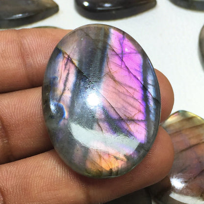 Natural Purple Labradorite Cabochon (Natural)