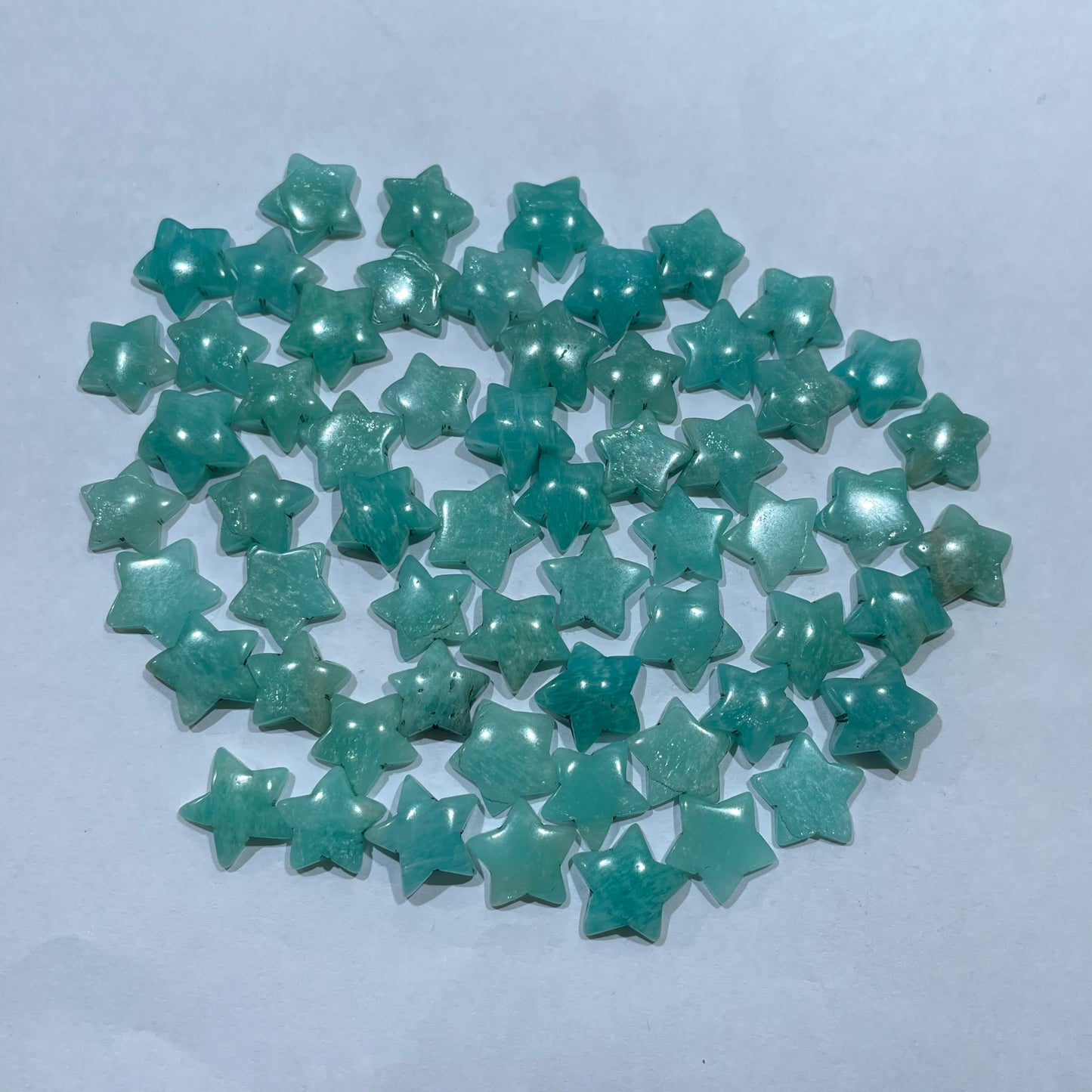 Natural Amazonite Star Shape Cabochon (Natural)