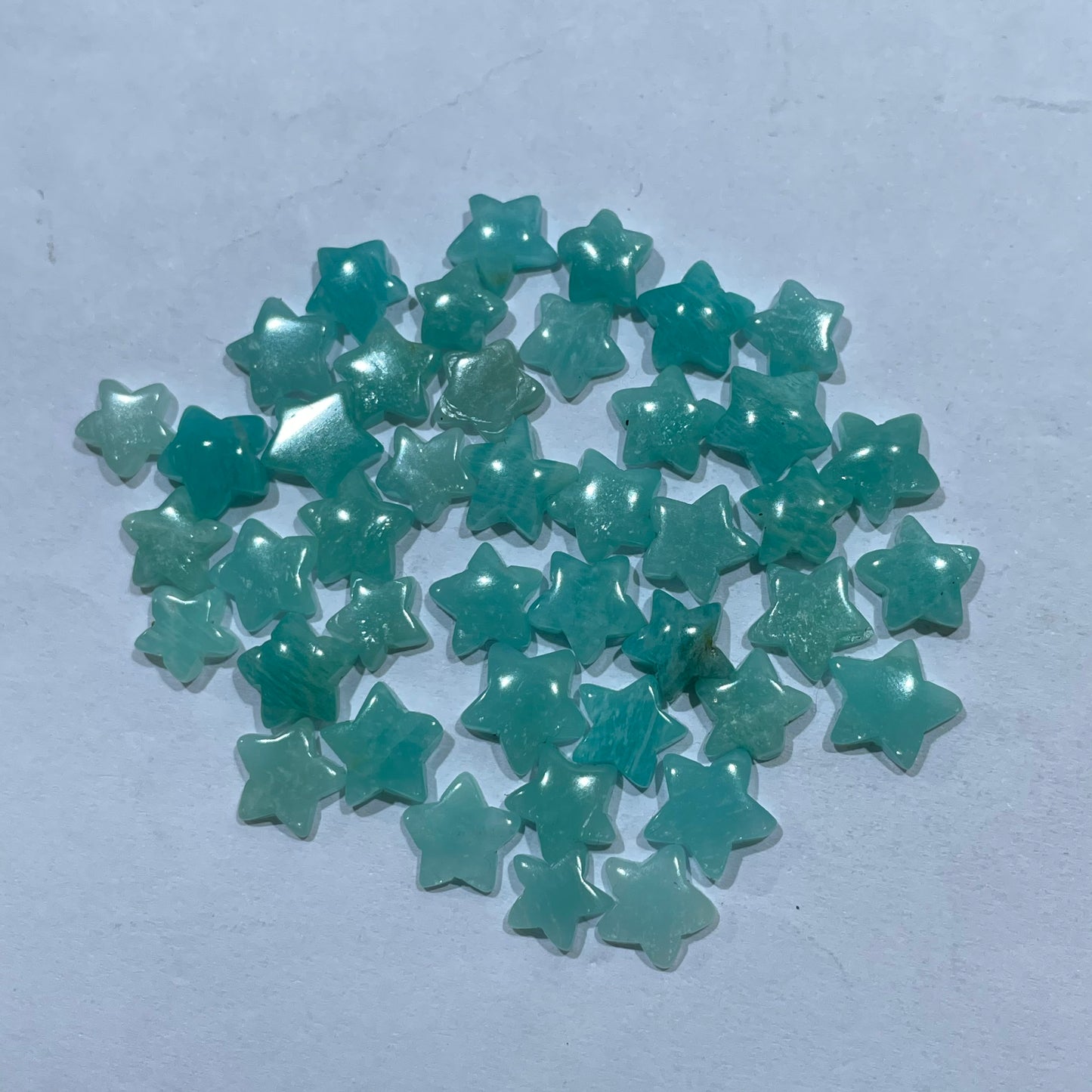 Natural Amazonite Star Shape Cabochon (Natural)