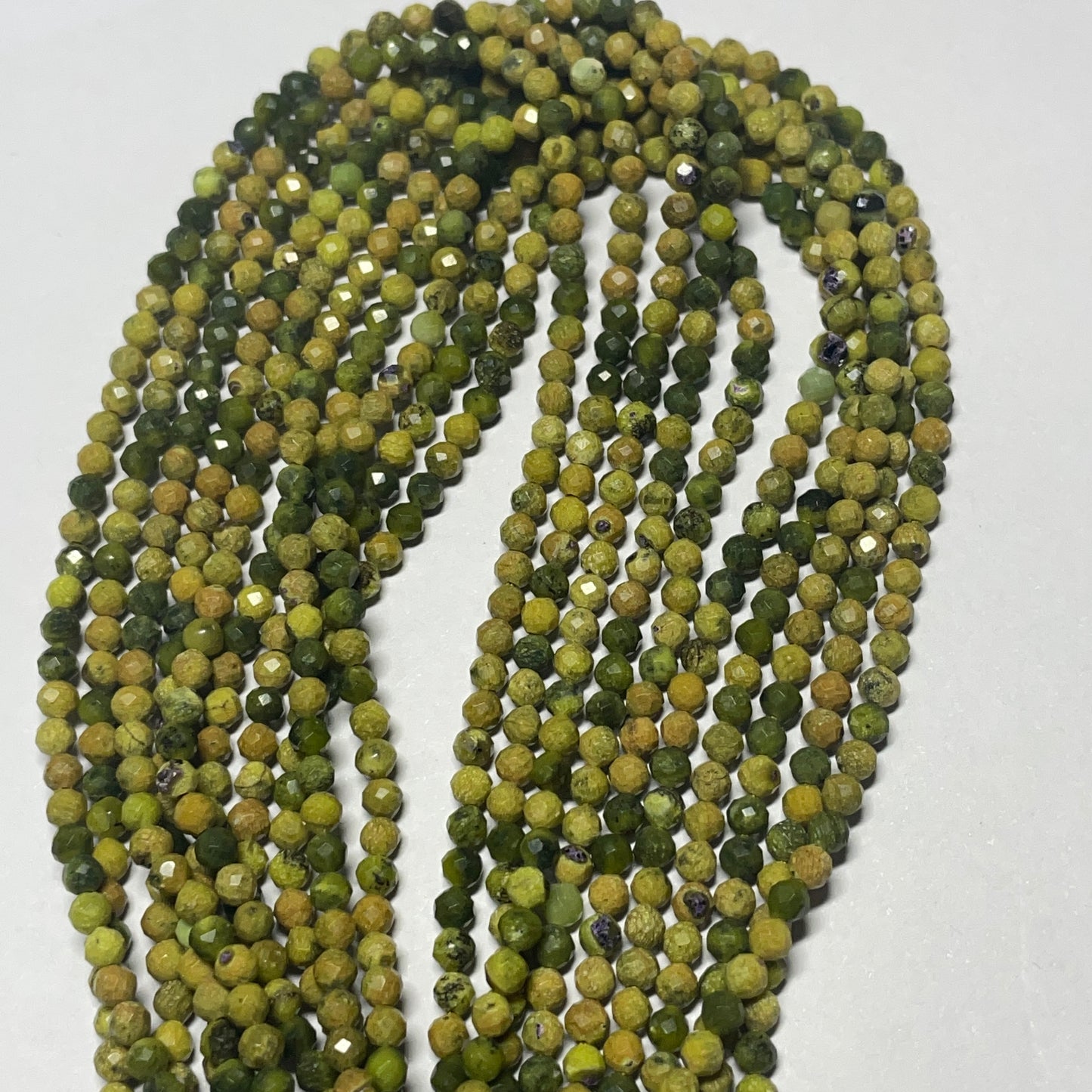 Natural Ocean Jasper Round Cut Beads (Natural)