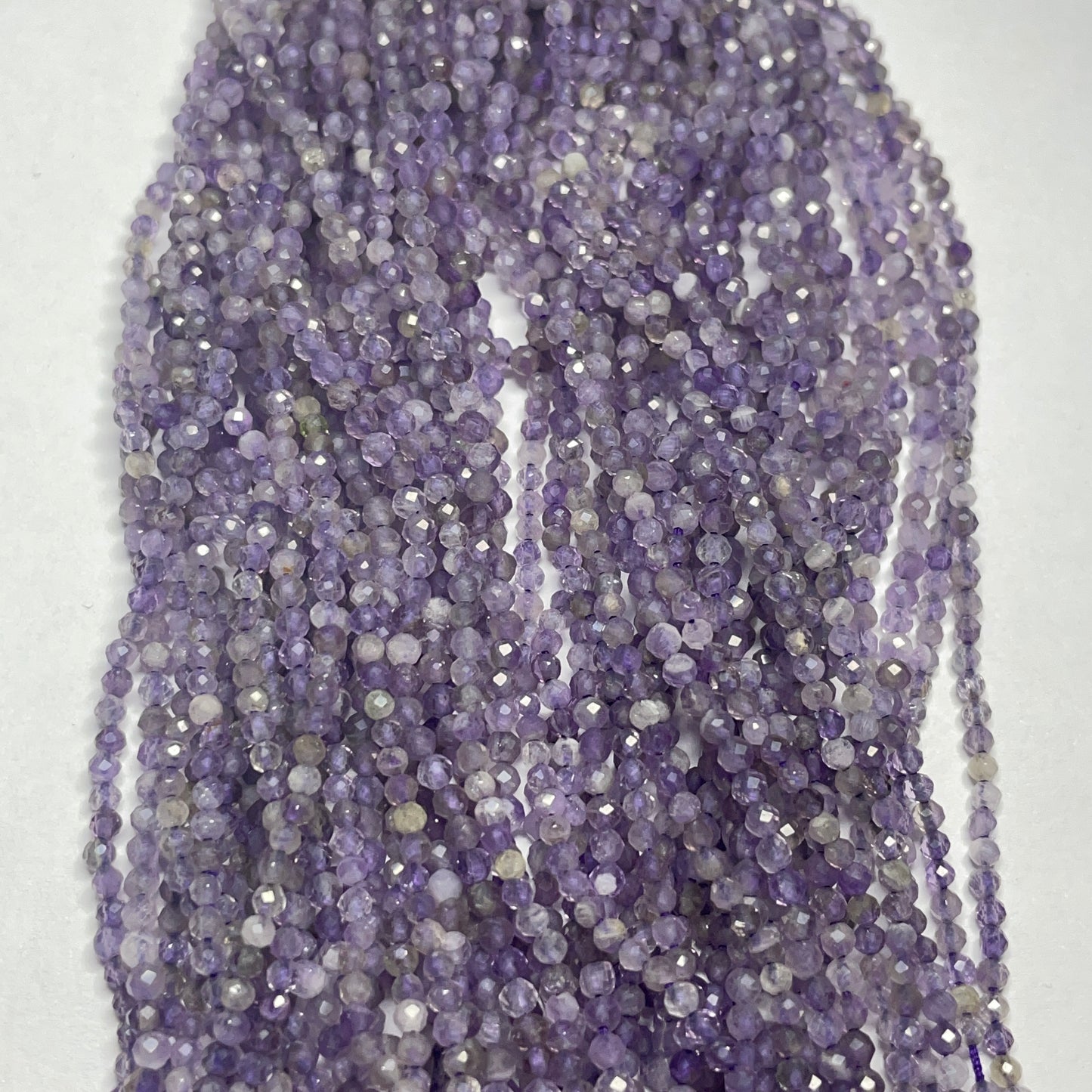 Natural Amethyst Faceted Cut Beads (Natural)