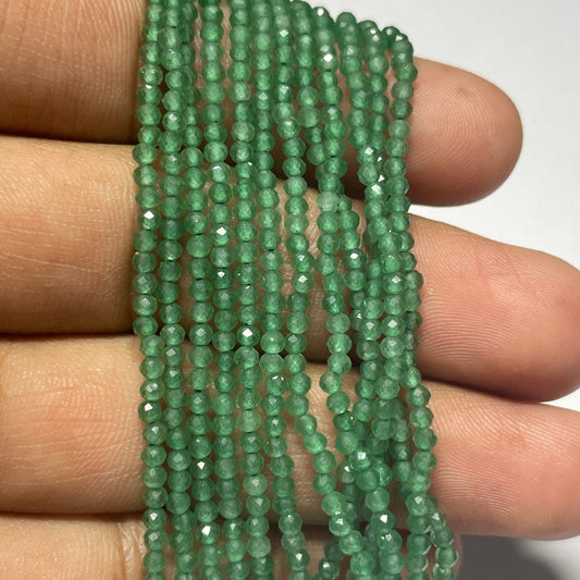 Natural Green Strawberry Quartz Beads (Natural)