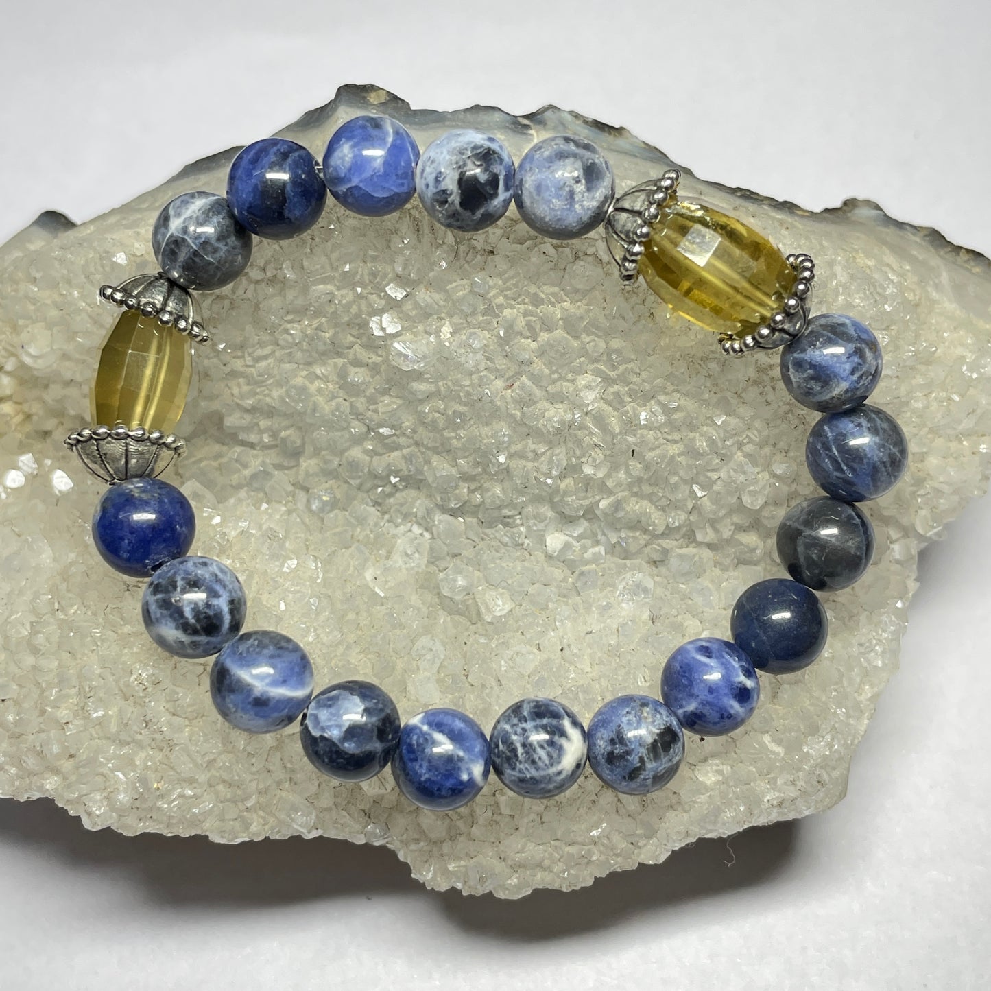 Natural Mix Stones Beads Bracelet