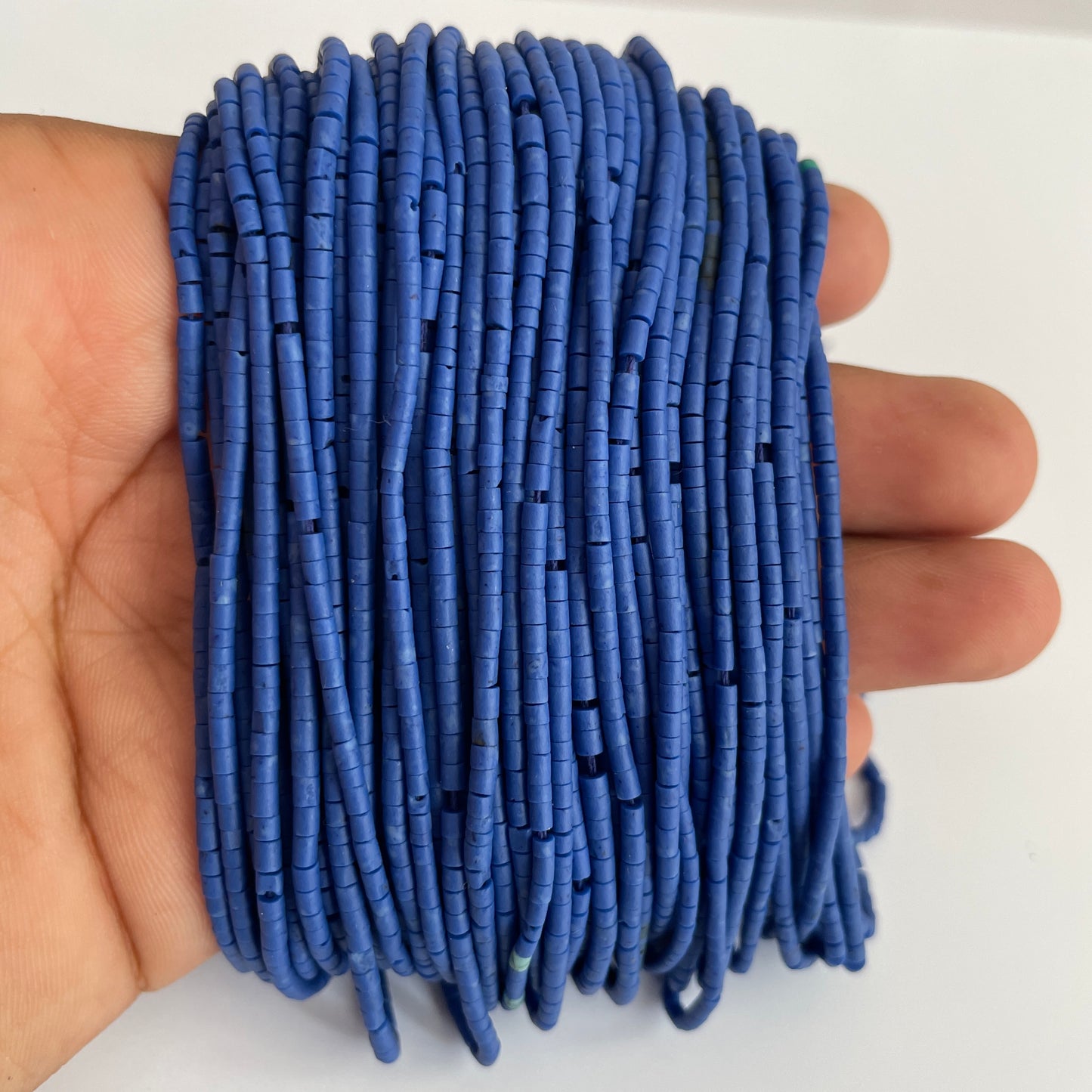 Lapis lazuli Round Plain Beads (Lab-Created)