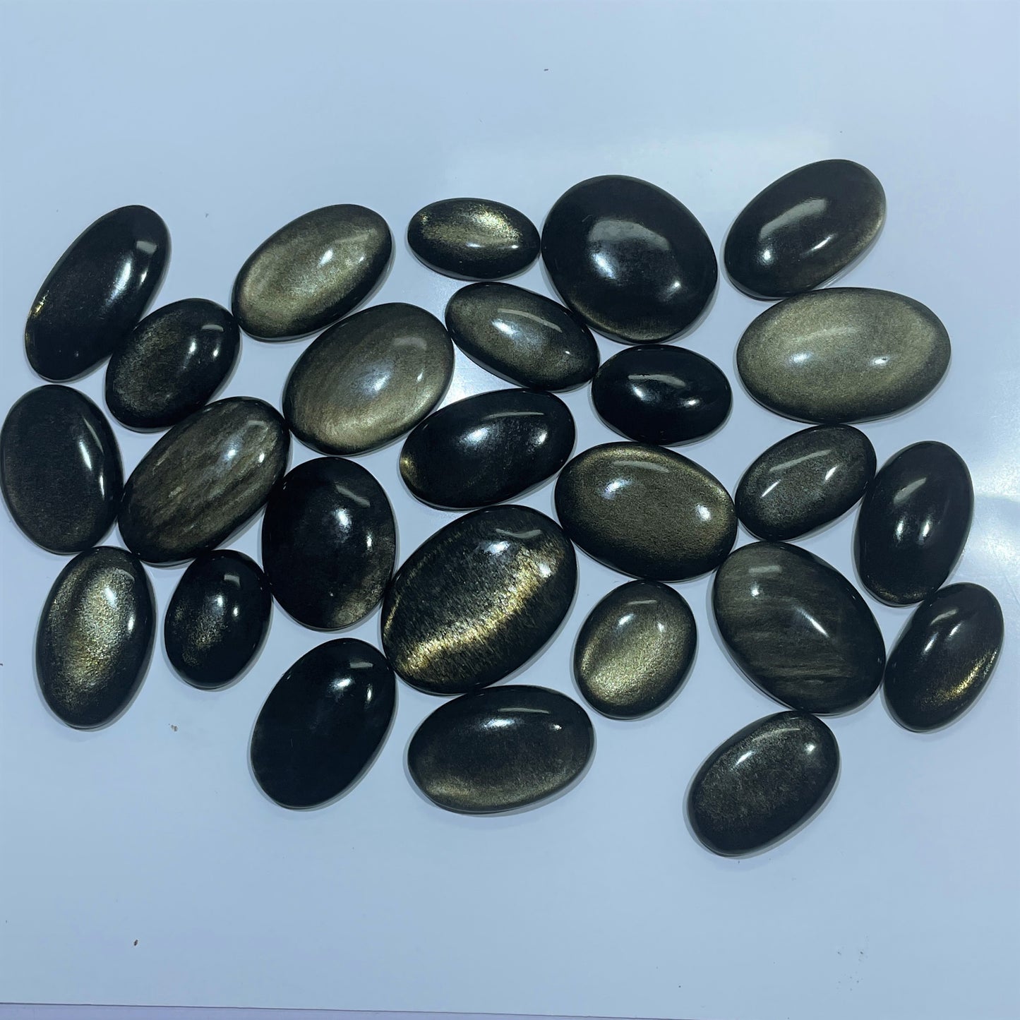 Natural Golden Obsidian Cabochon (Natural)