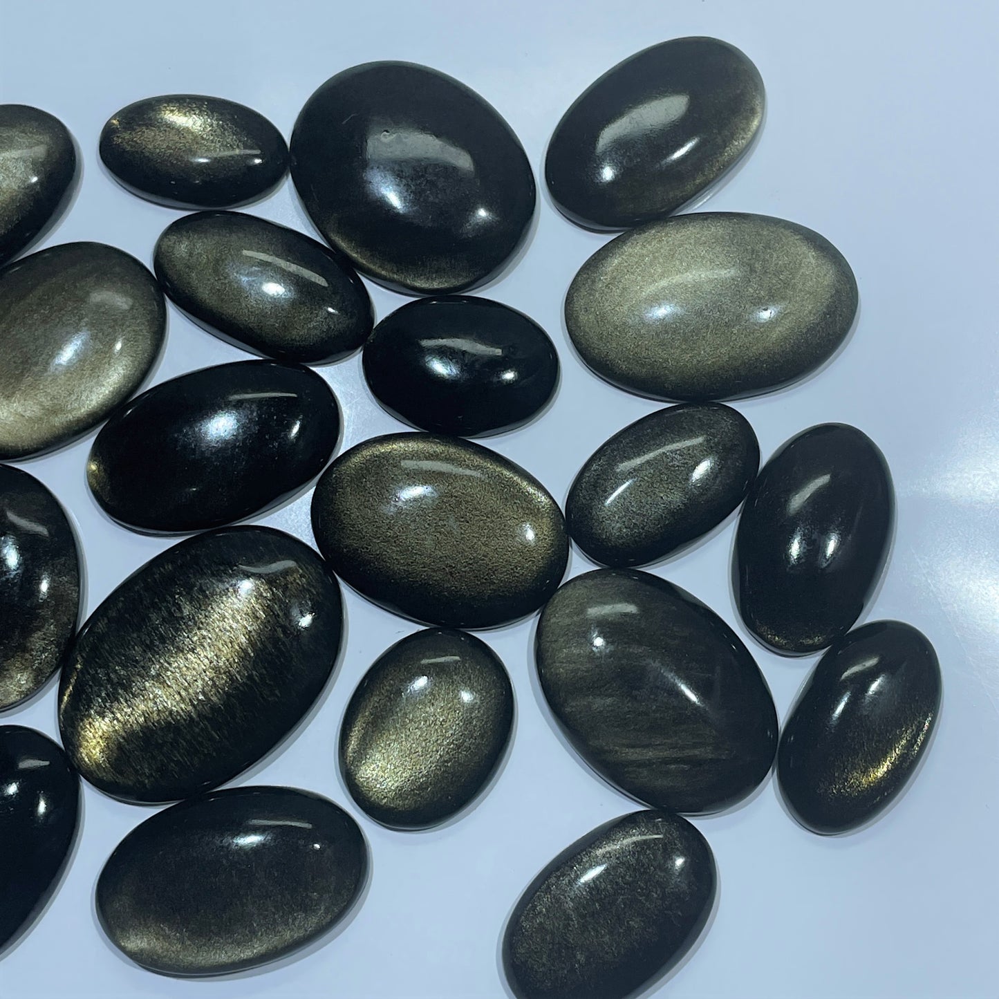 Natural Golden Obsidian Cabochon (Natural)