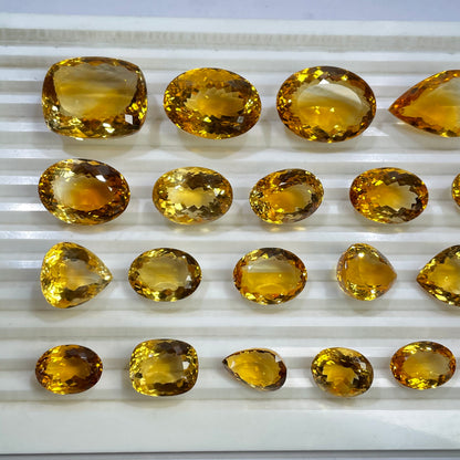Natural AAA Quality Faceted Citrine (Natural)