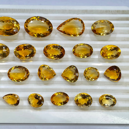 Natural AAA Quality Faceted Citrine (Natural)