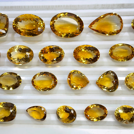 Natural AAA Quality Faceted Citrine (Natural)