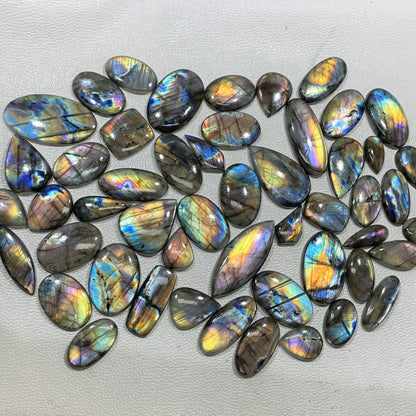 Natural Labradorite (Multi Purple) Cabochon (Natural)