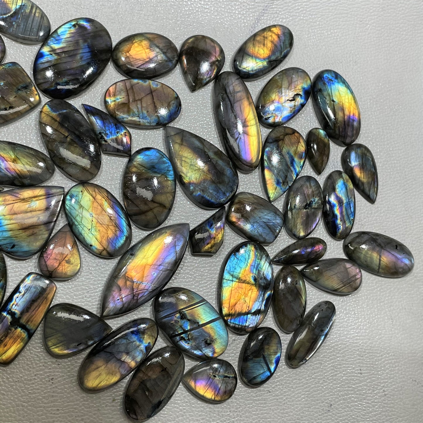 Natural Labradorite (Multi Purple) Cabochon (Natural)