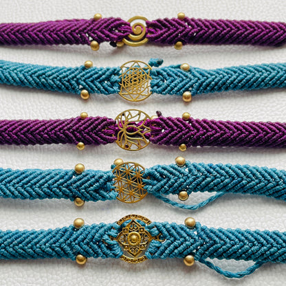 Natural Small Charm Bracelets