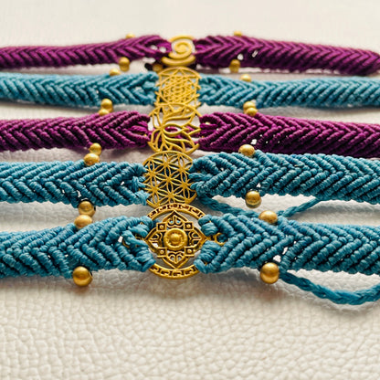 Natural Small Charm Bracelets