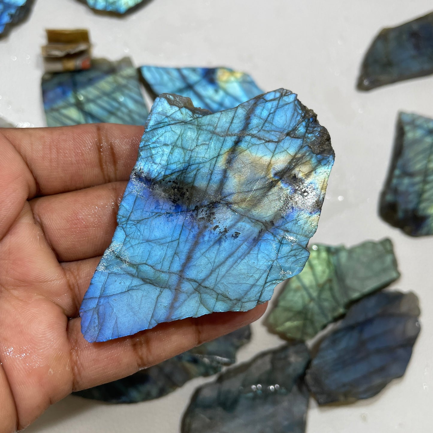 Natural Labradorite Slab (Natural)