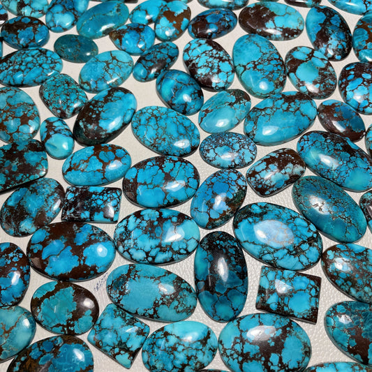 Magnesite Turquoise Cabochon (Natural-Dyed)