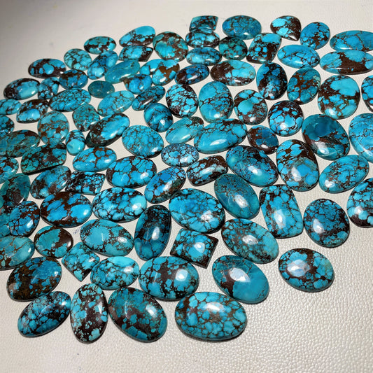 Magnesite Turquoise Cabochon (Natural-Dyed)