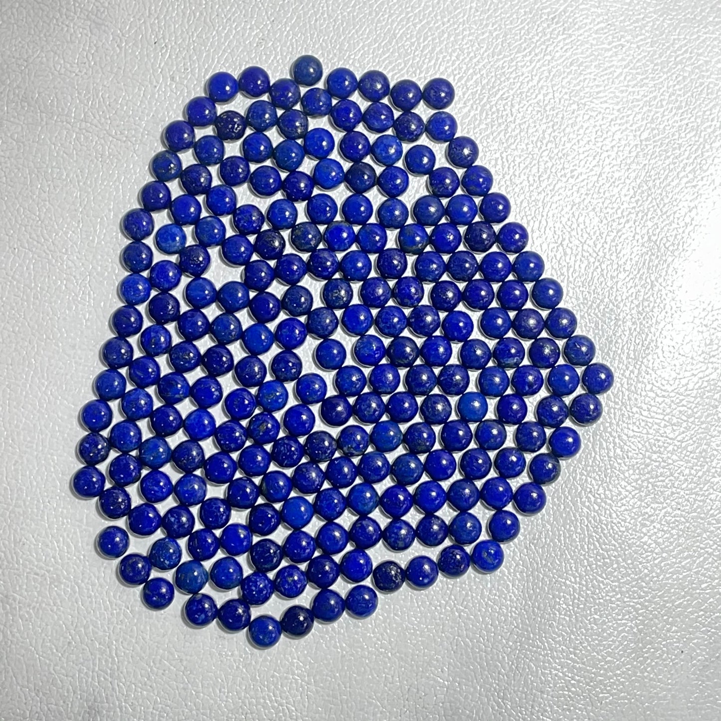 Natural Lapis Lazuli 9 mm Round Cabochon (Natural)