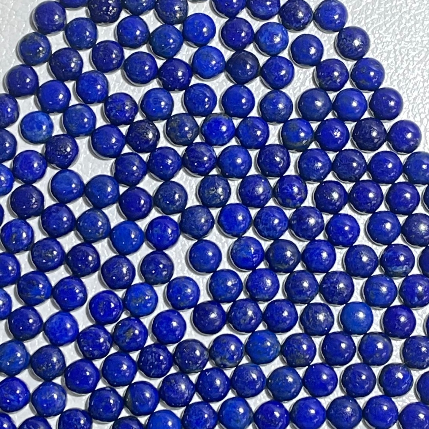 Natural Lapis Lazuli 9 mm Round Cabochon (Natural)