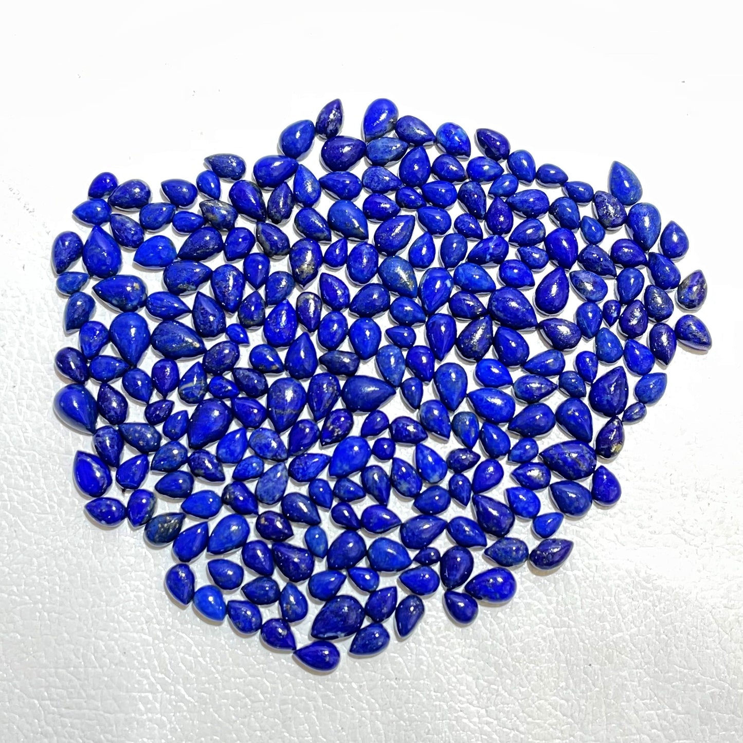 Natural Lapis Lazuli Pear Cabochon (Natural)