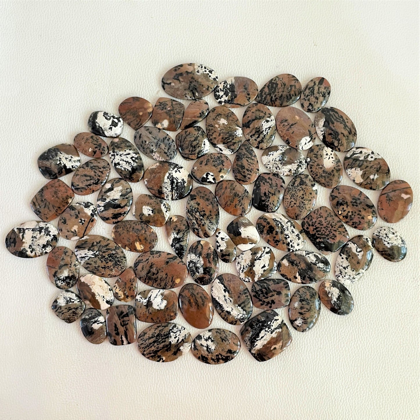 Natural Honey Dendrite Cabochon (Natural)