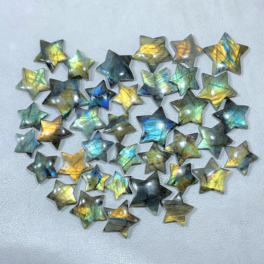 Natural Labradorite Star Cabochon (Natural)