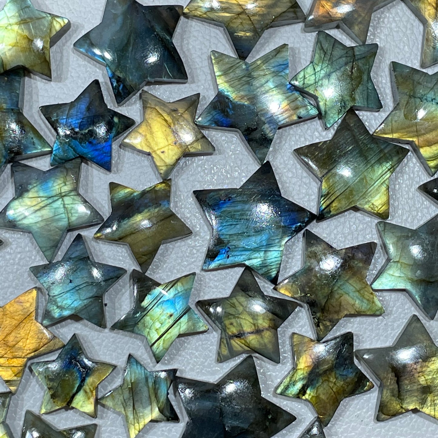 Natural Labradorite Star Cabochon (Natural)