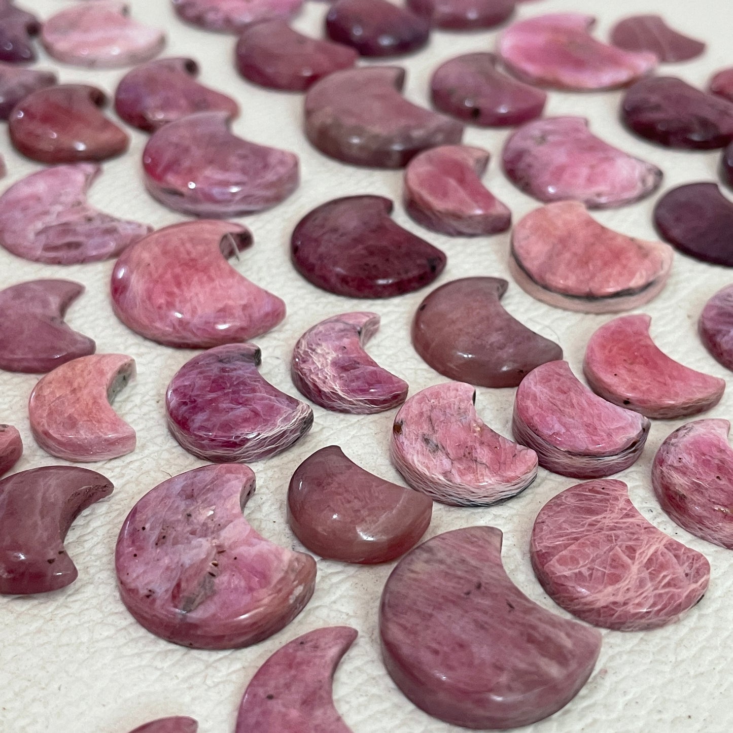 Natural Ruby Moons Cabochon (Natural)