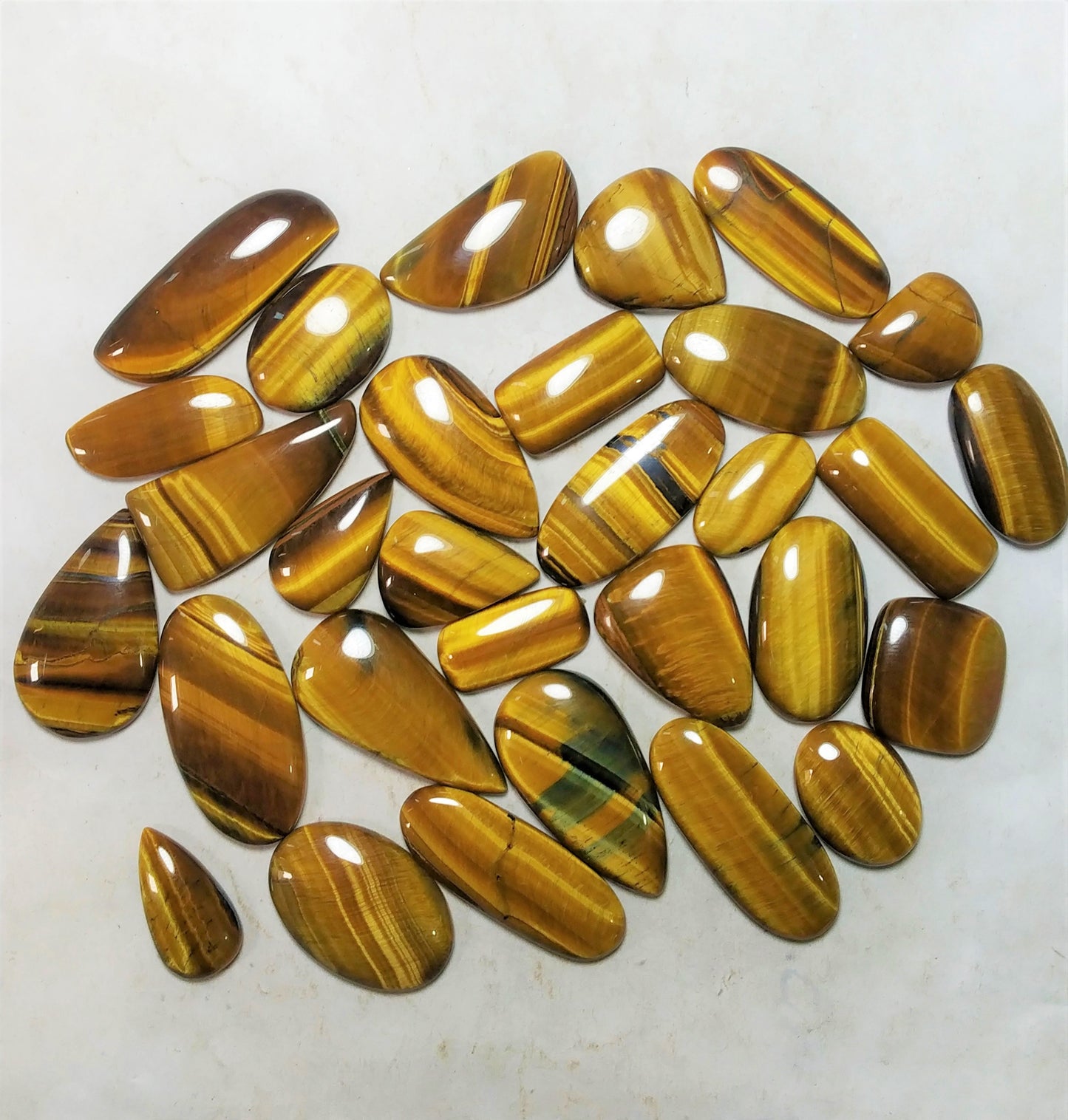 Natural Tiger's Eye Cabochon (Natural)