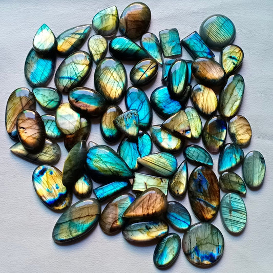 Natural Labradorite Rainbow Fire Cabochon (Natural)