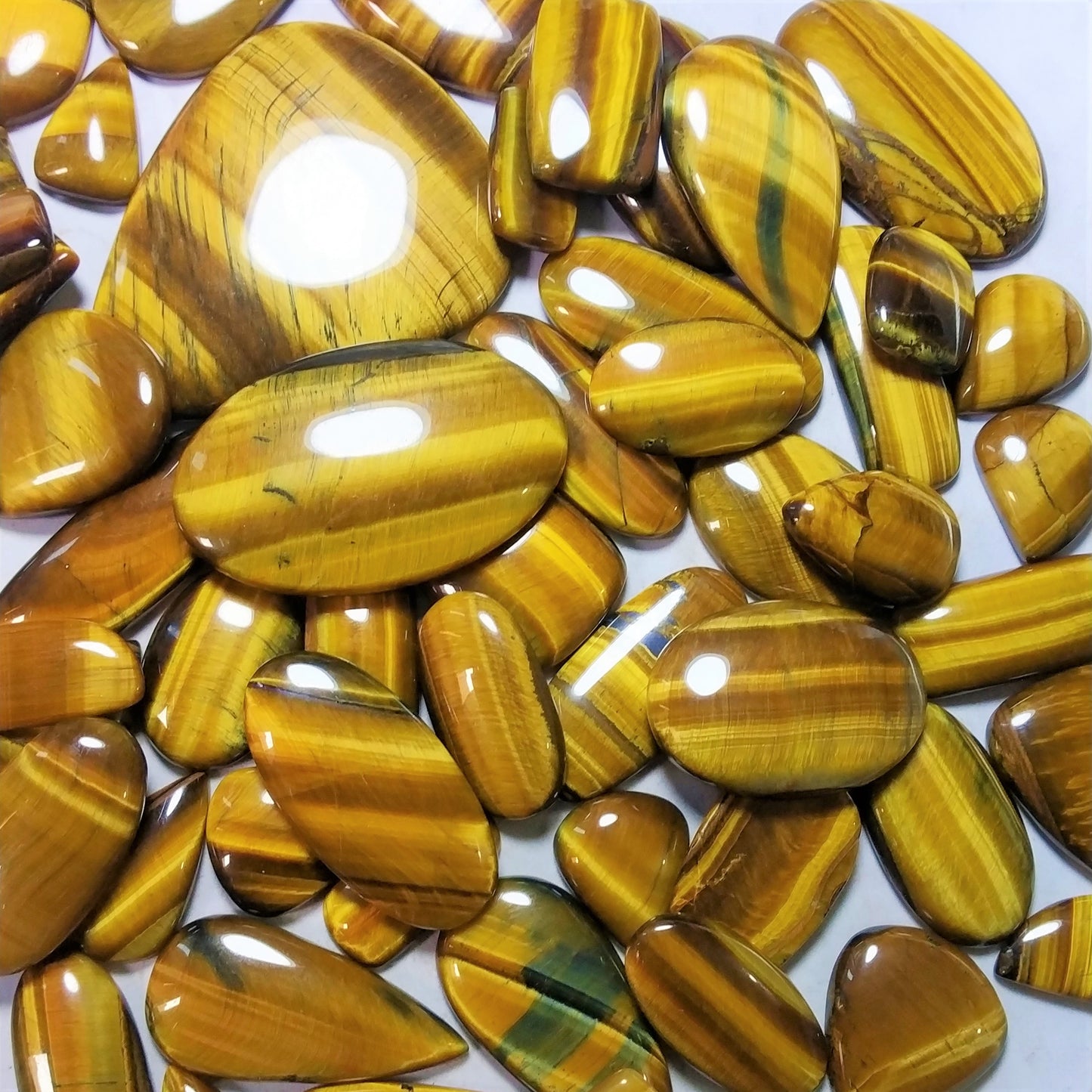 Natural Tiger's Eye Cabochon (Natural)