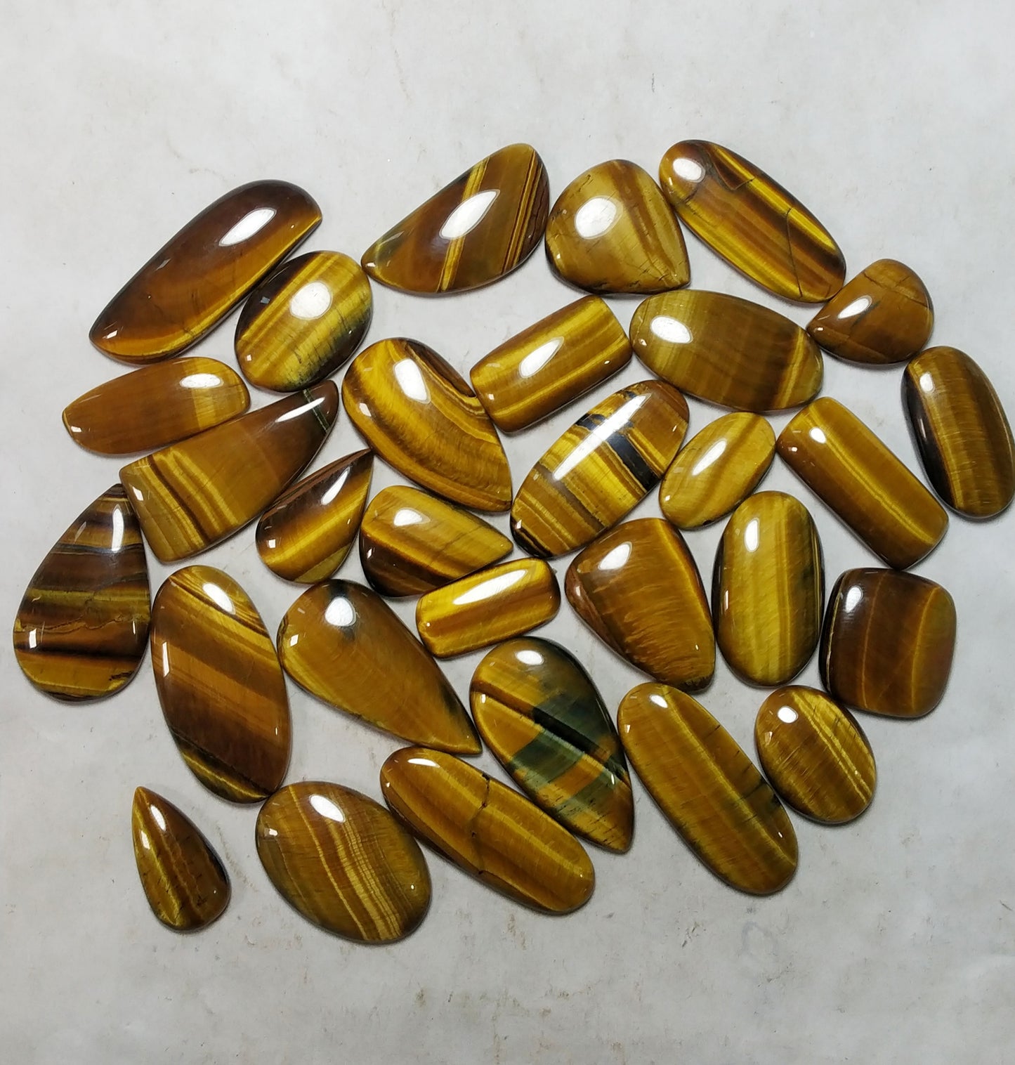 Natural Tiger's Eye Cabochon (Natural)