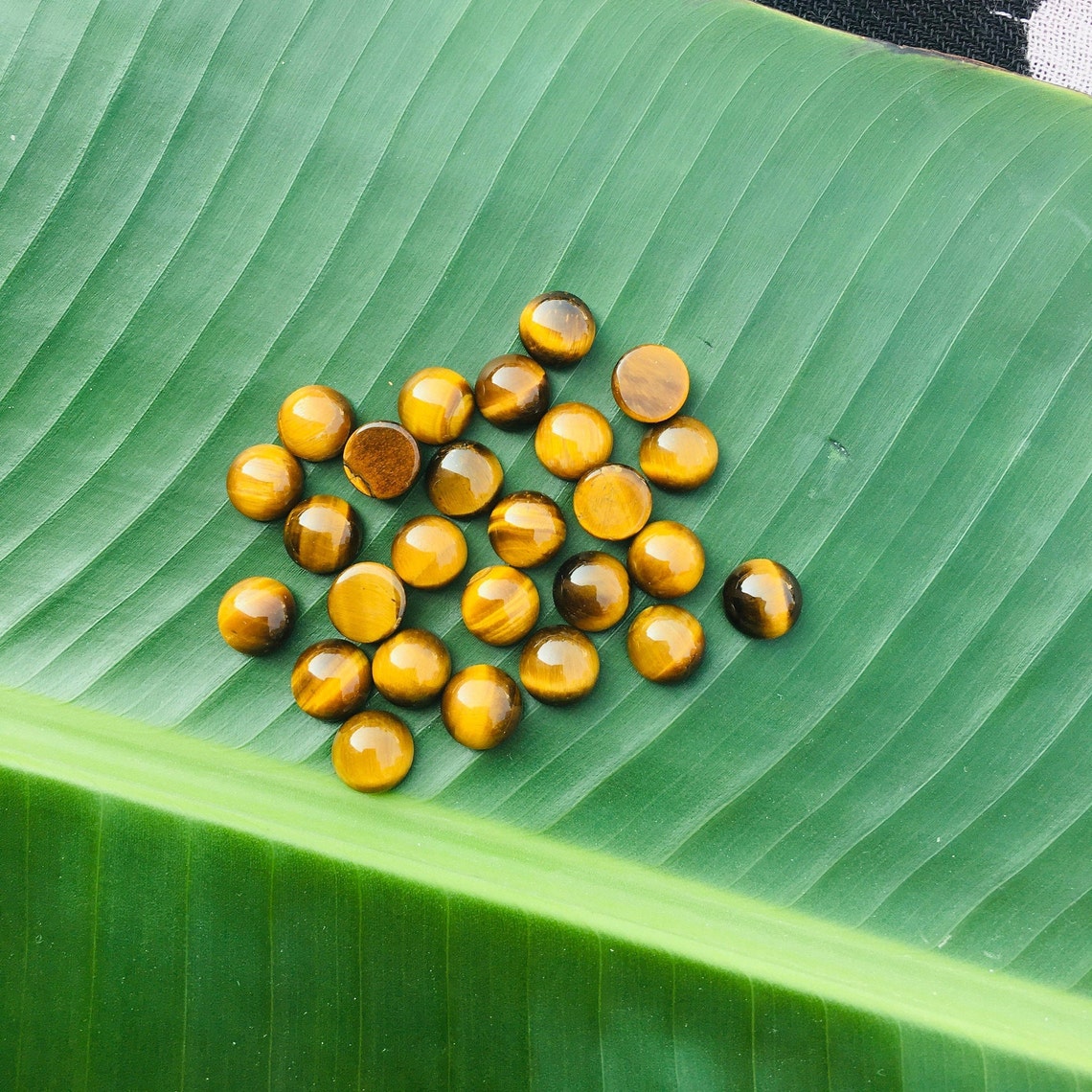 Natural Tiger Eye Cabochon (Natural)