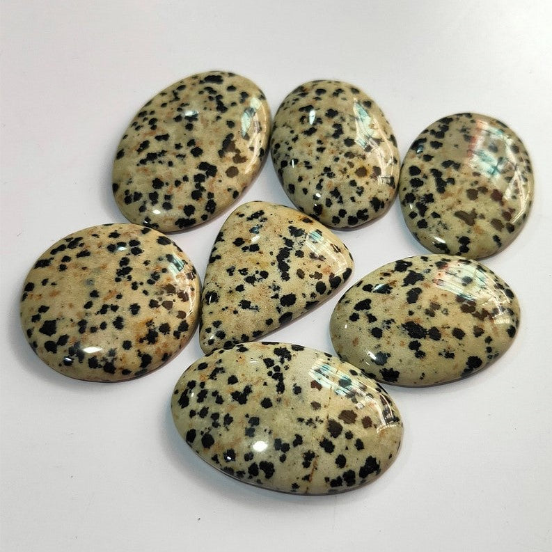 Natural Dalmatian Jasper Cabochon (Natural)