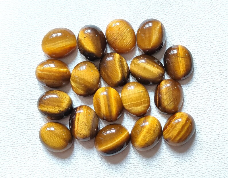 Natural Tigers Eye Cabochon (Natural)