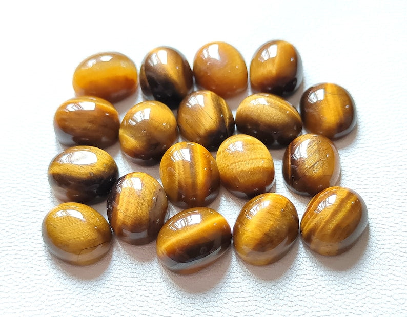 Natural Tigers Eye Cabochon (Natural)