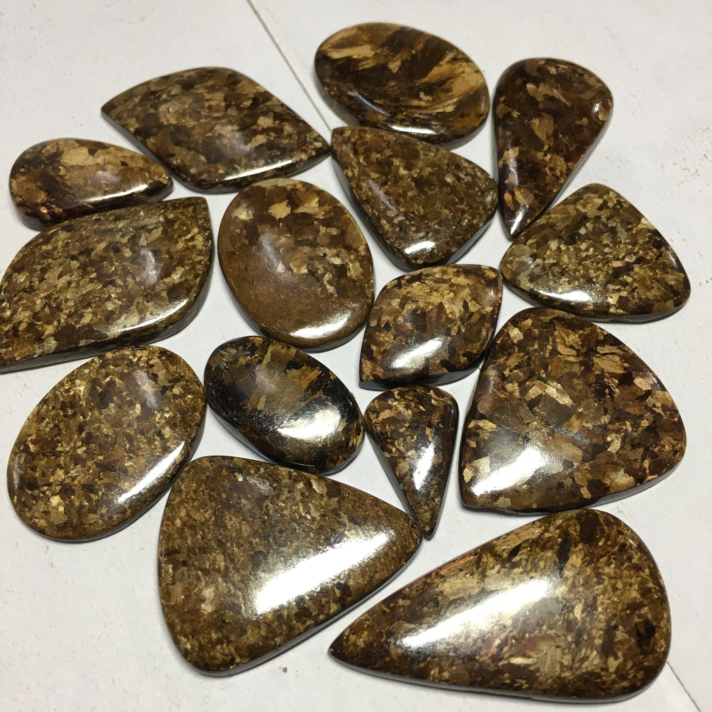 Natural Bronzite Cabochon Gemstone (Natural)