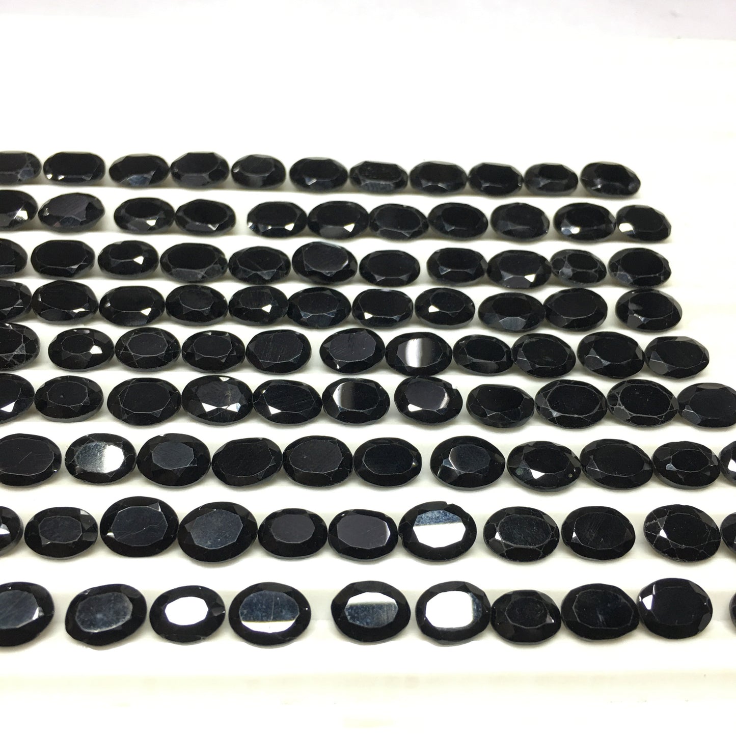 Natural Black Spinal Faceted (Natural)