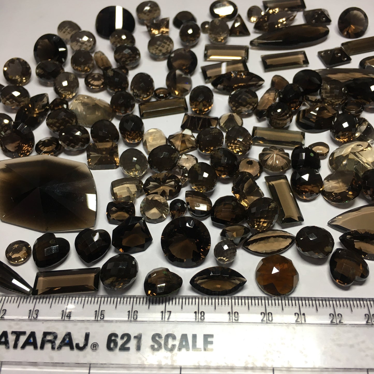 Natural Smoky Quartz Faceted (Natural)