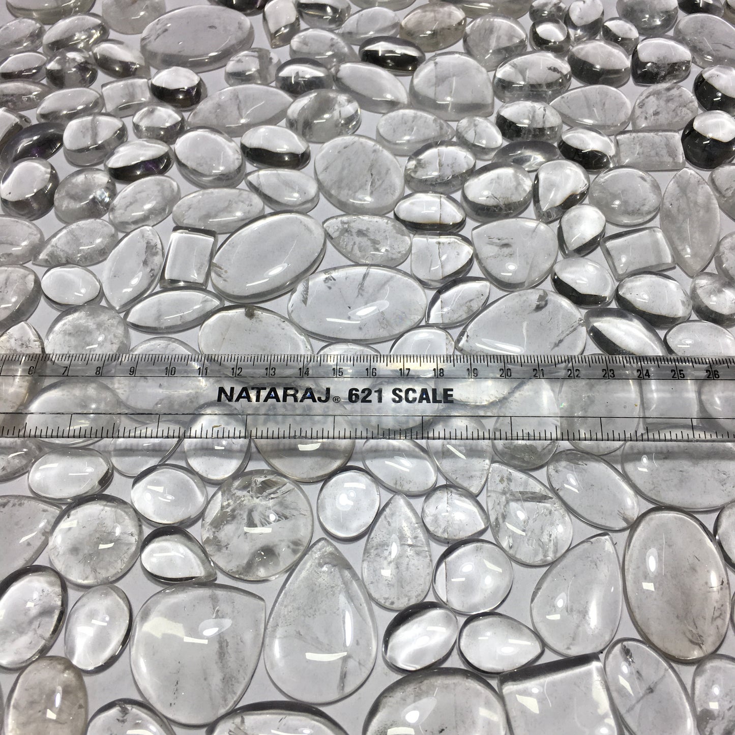 Natural Crystal Quartz Cabochon (Natural)
